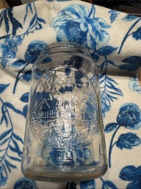 Vintage mason jar light house